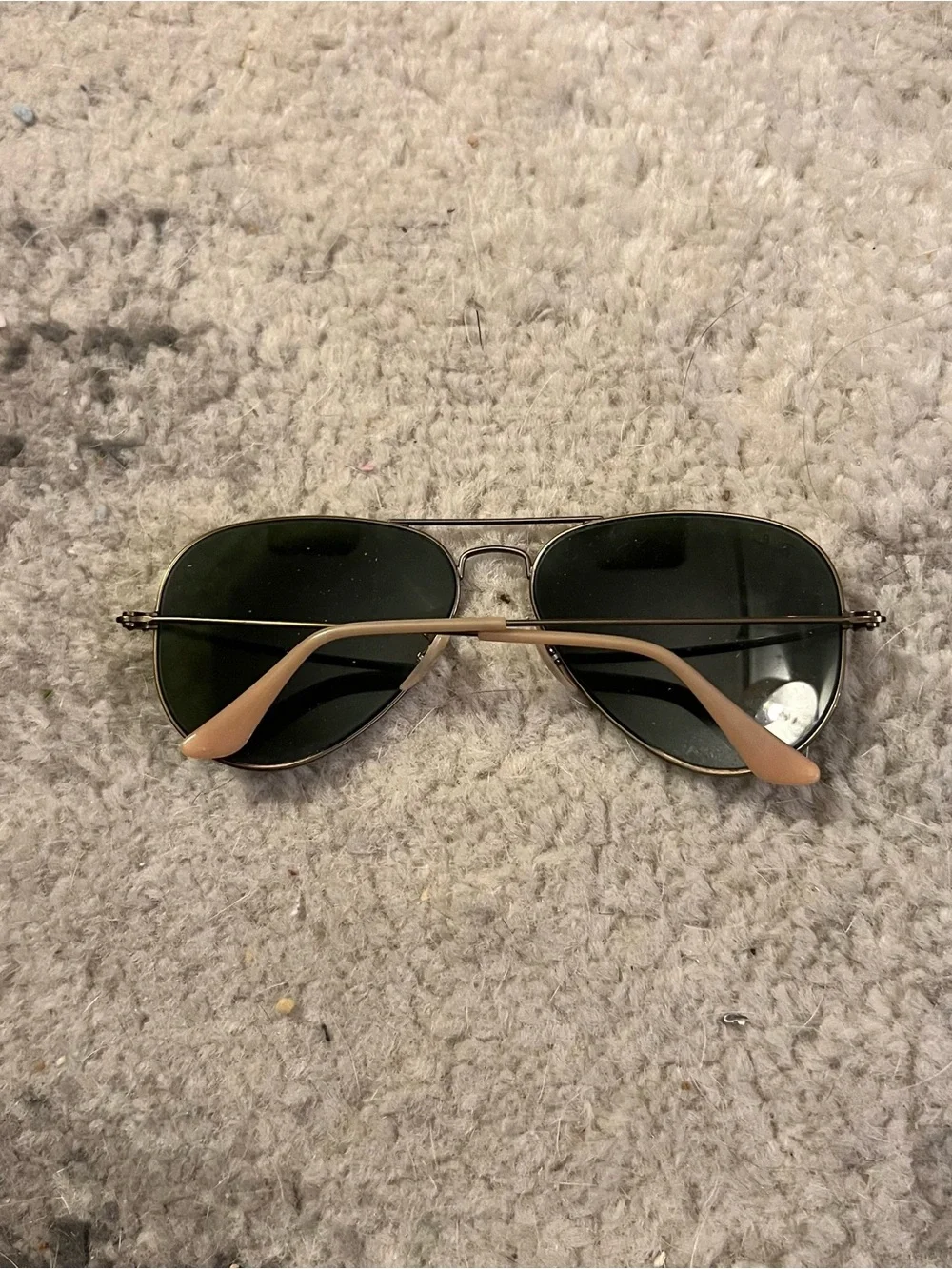 Ray Ban Lilac Aviator Sunglasses